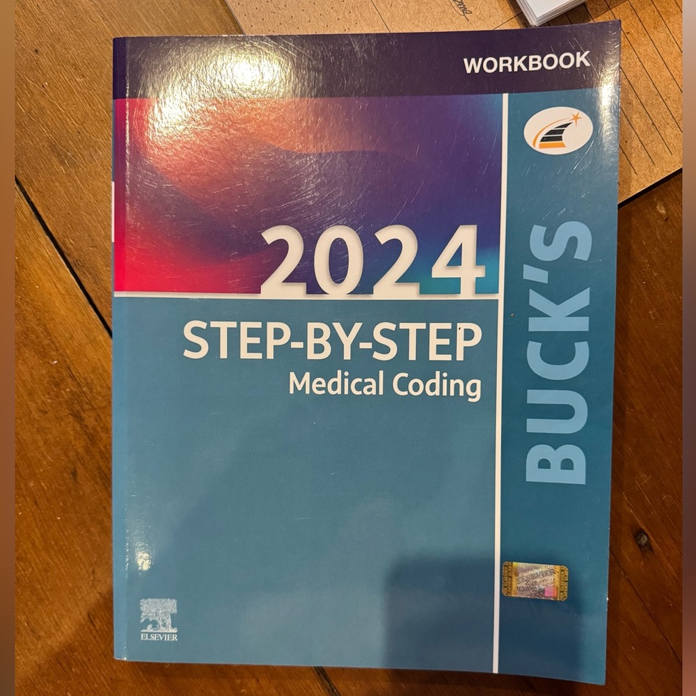 Bucks Step by Step Medical Coding Workbook 2024
